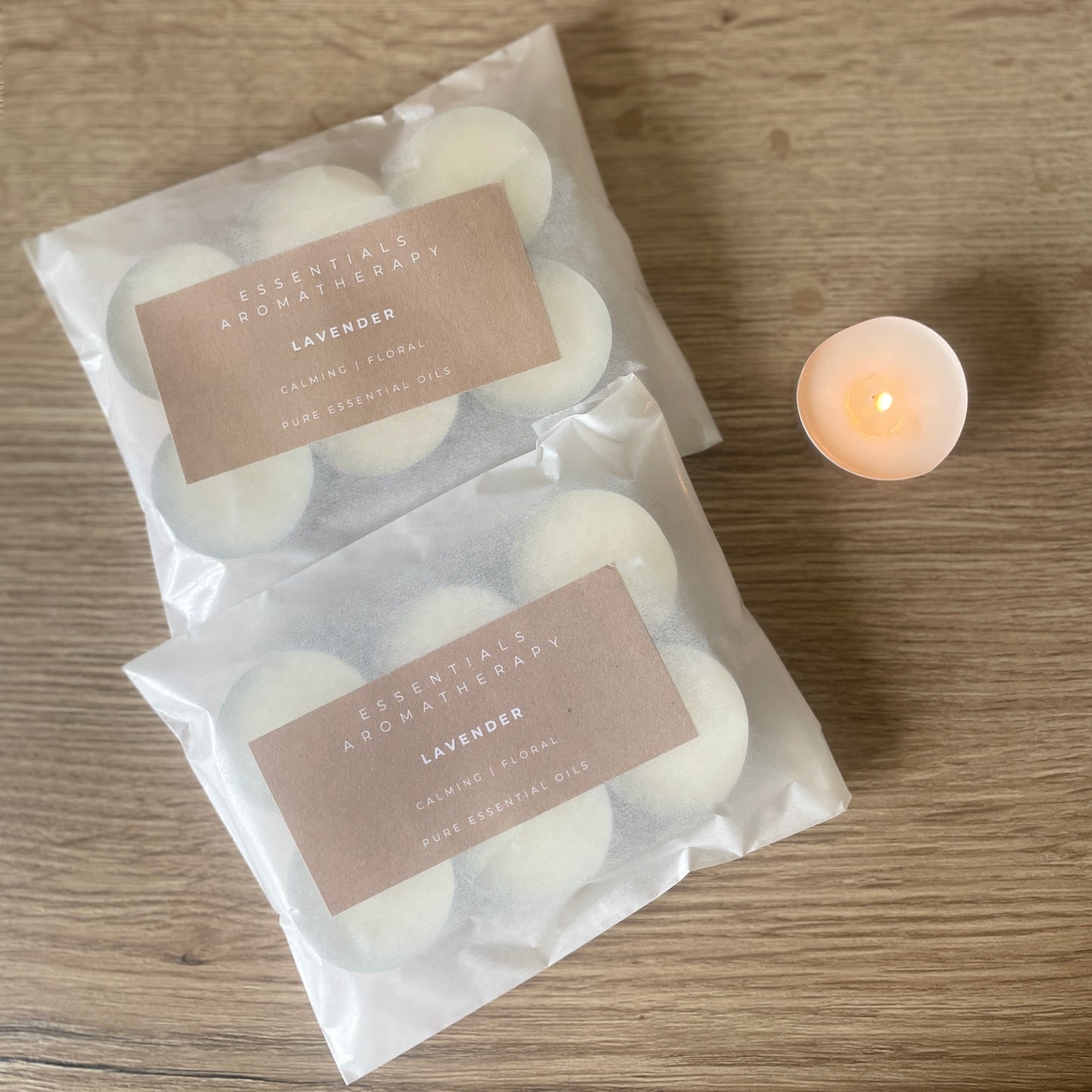 Essential Oil Tea Lights Pack of 6