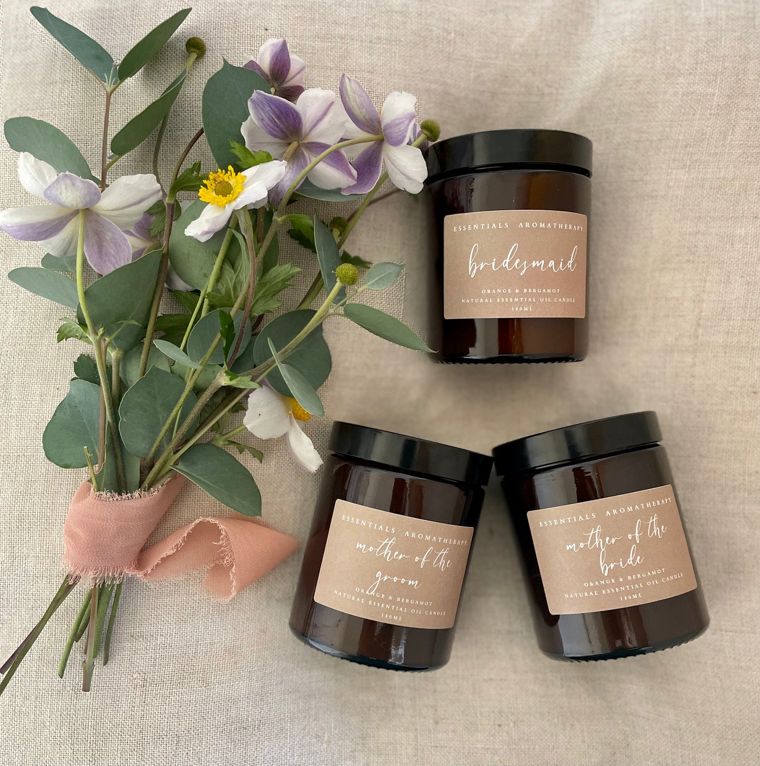 Bridal Party Candles