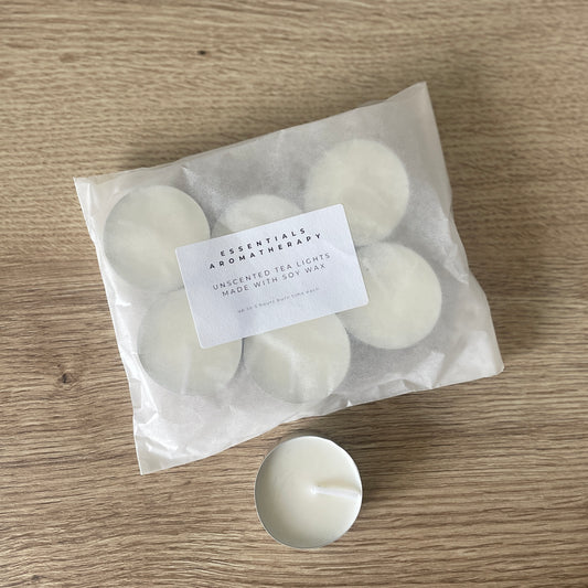 Unscented Tea Lights – Pack of 6