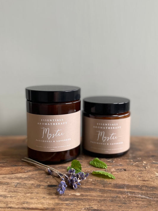 Natural Essential Oil Candle Lavender & Patchouli